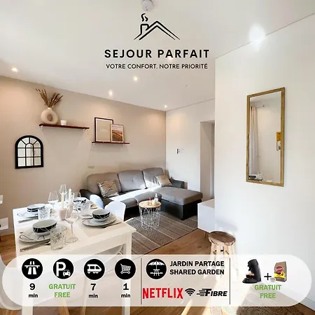 Le Tilleul - Netflix, Jardin Et Fibre Optique Apartment Belfort